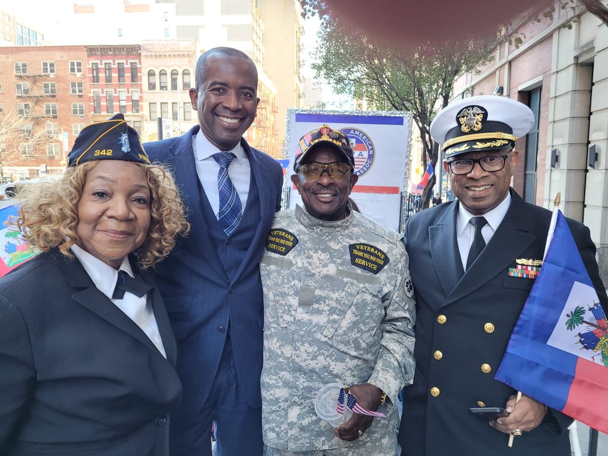 H.A.V.A. members at a veterans’ gathering