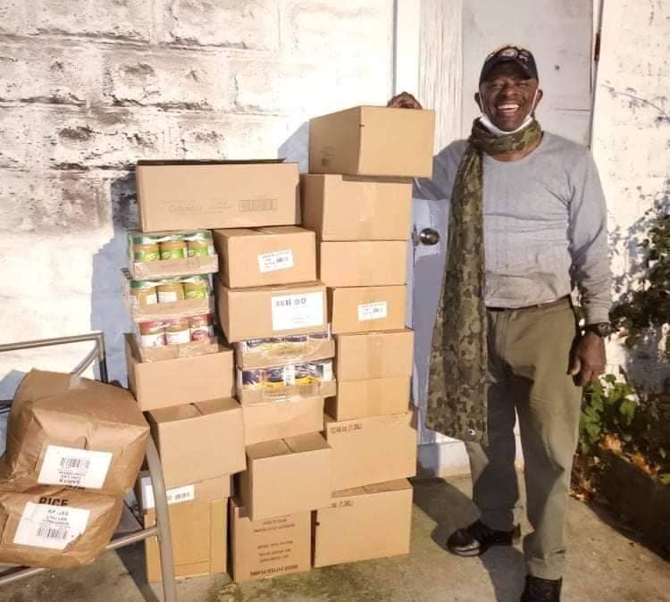 Holiday Food Distribution for Veterans and Community - 2